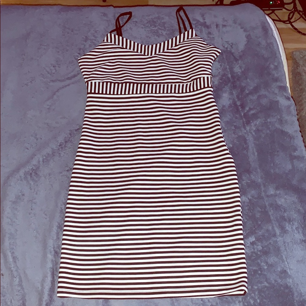 Bongo striped mini dress